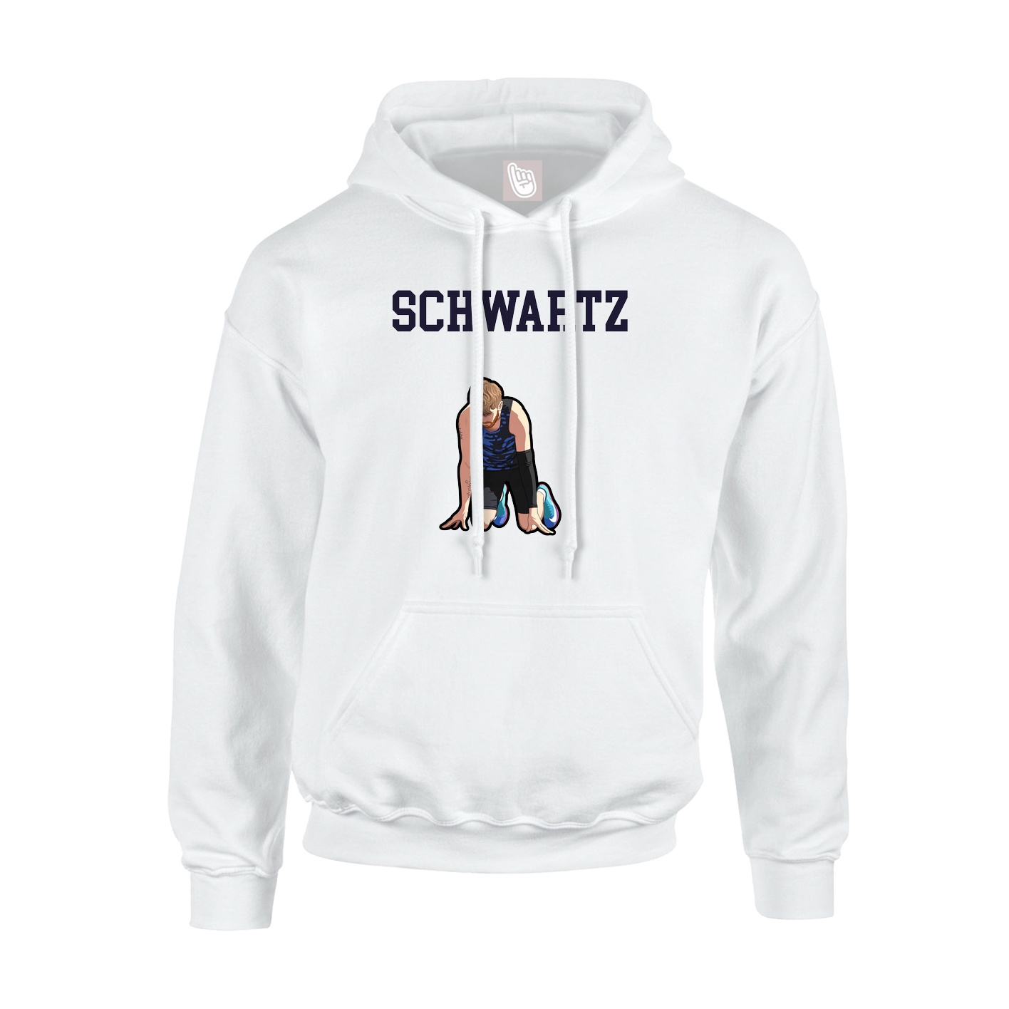 Youth Hoodie — Shirsey in White