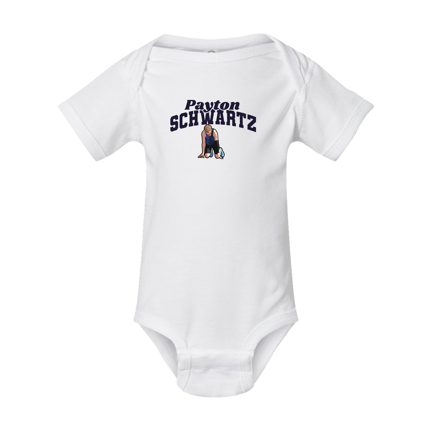 Baby Onesie — Signature Arch in White