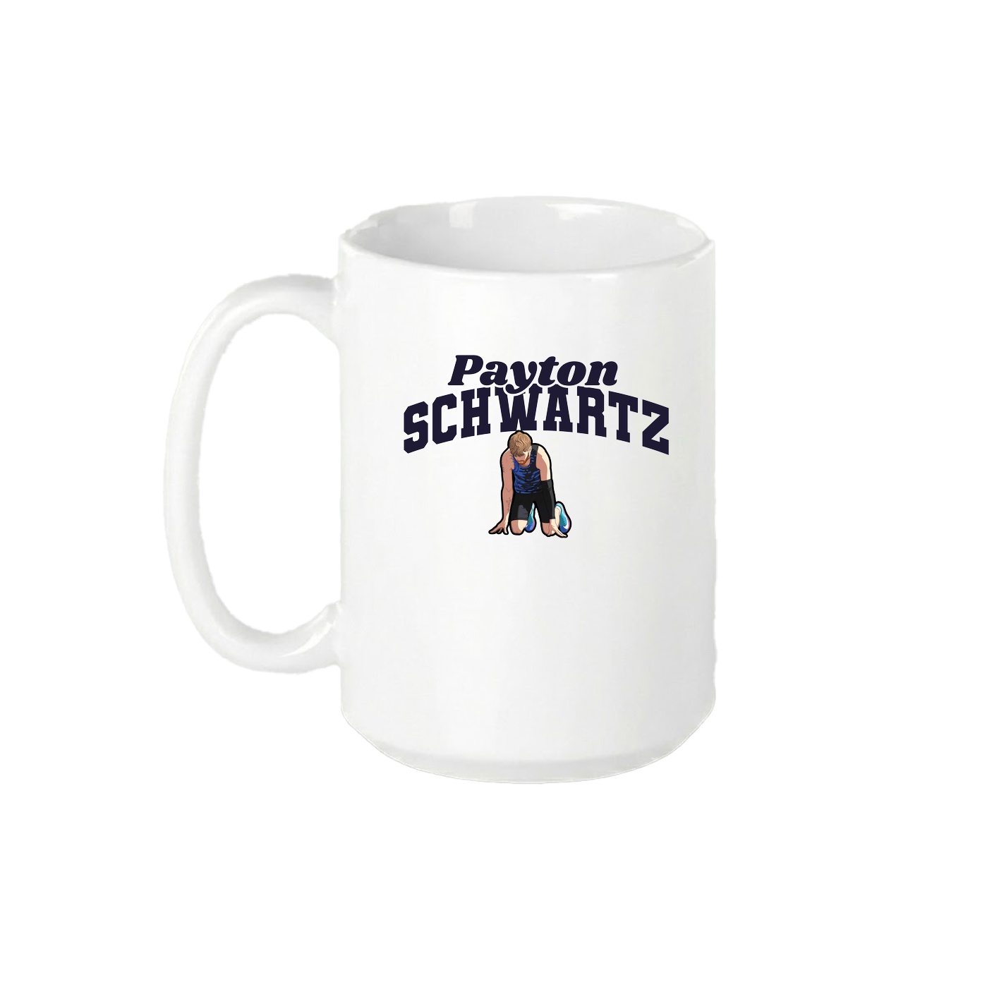 15oz Coffee Mug — Signature Arch in White
