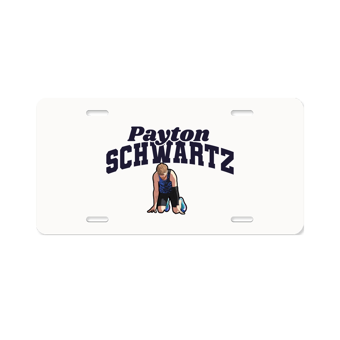 License Plate — Signature Arch in Classic
