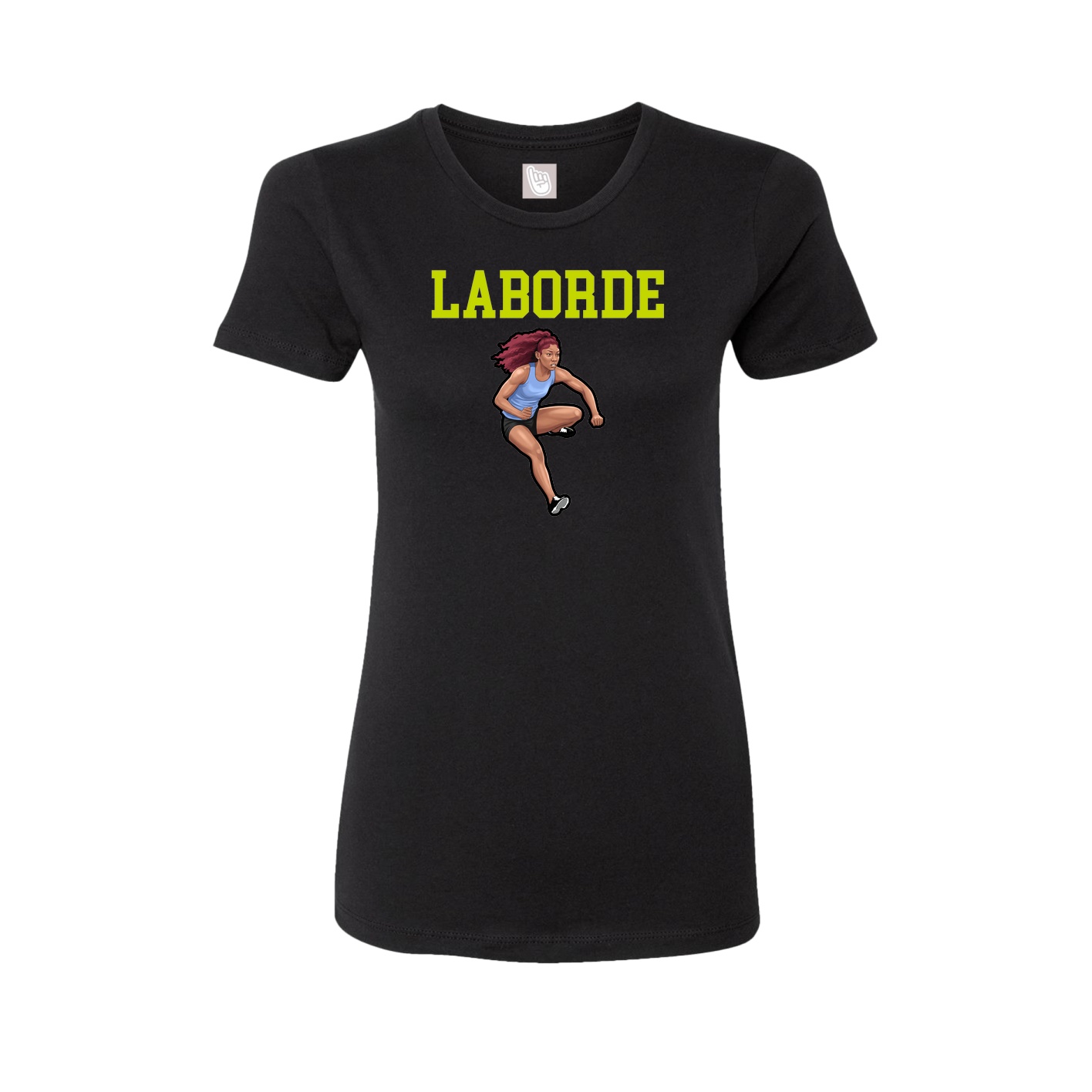 Fitted Women's Tee — Shirsey in Black