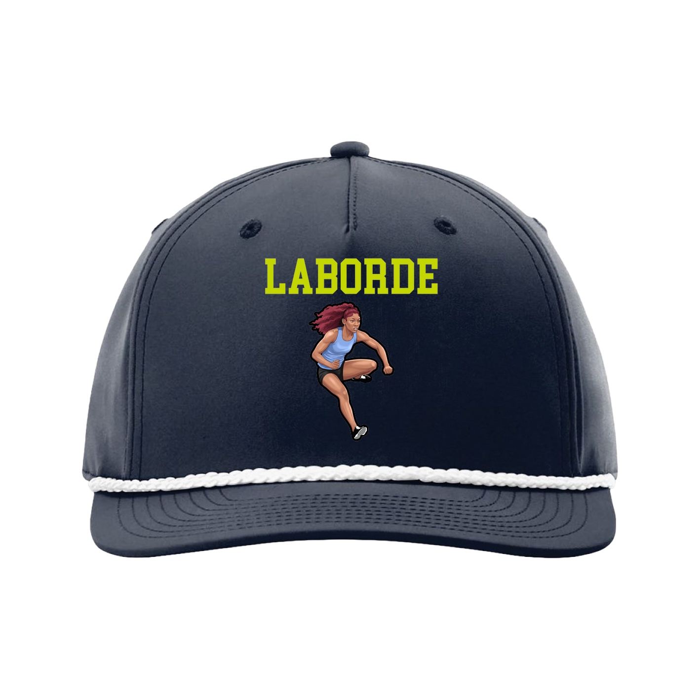 Five-Panel Classic Rope Cap — Shirsey in Navy