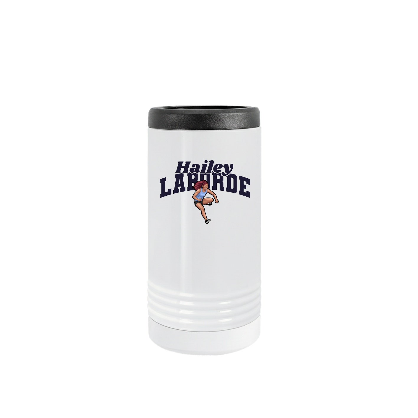 Slim Beverage Holder — Signature Arch in White