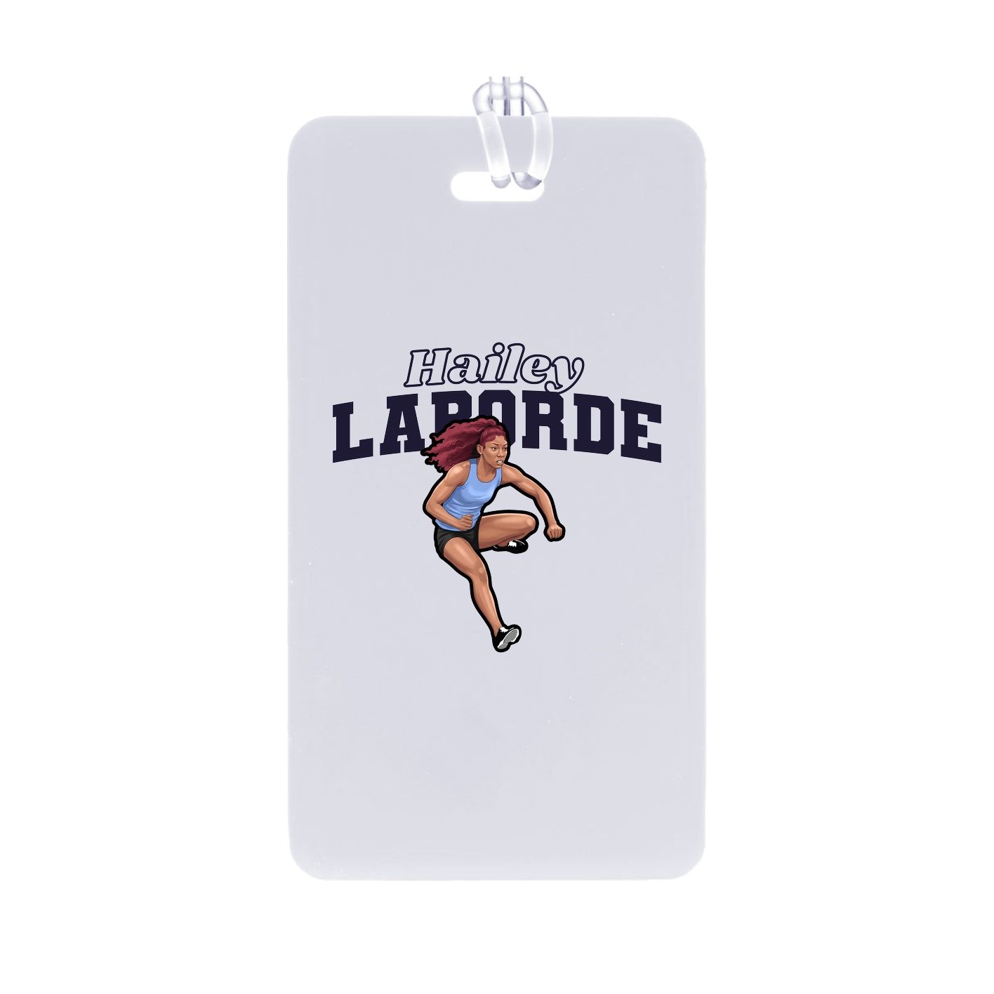 Bag Tag — Name Arch in Classic