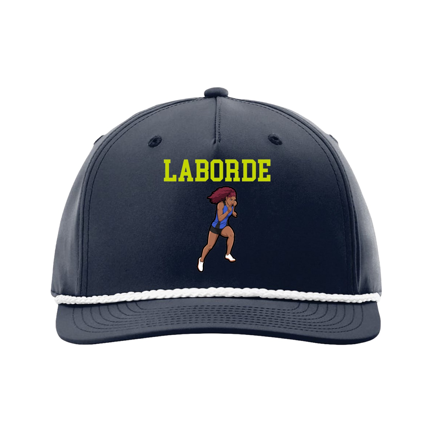 Five-Panel Classic Rope Cap — Shirsey in Navy
