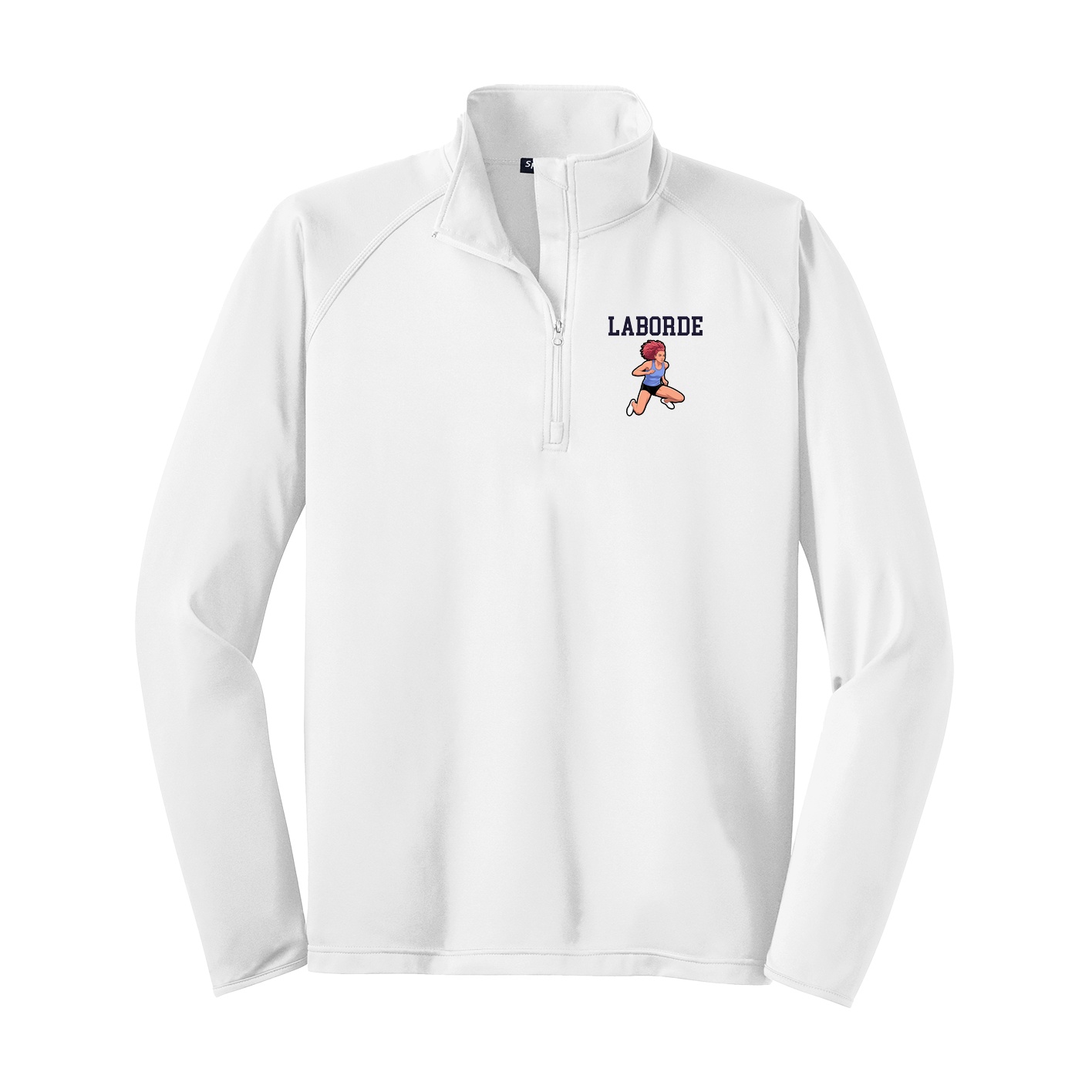 Q-Zip Pullover — Shirsey in White