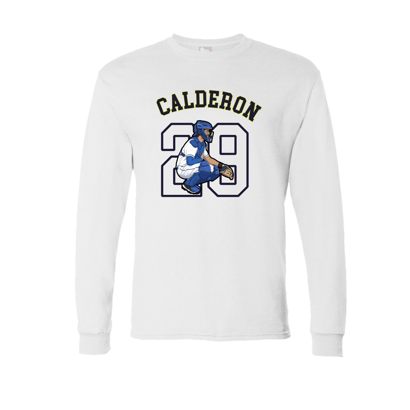 Long Sleeve Tee — Shirsey Arch in White