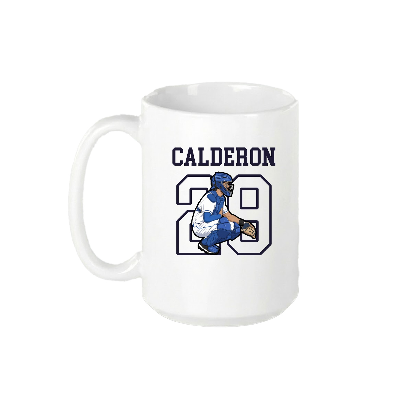 15oz Coffee Mug — Shirsey in White