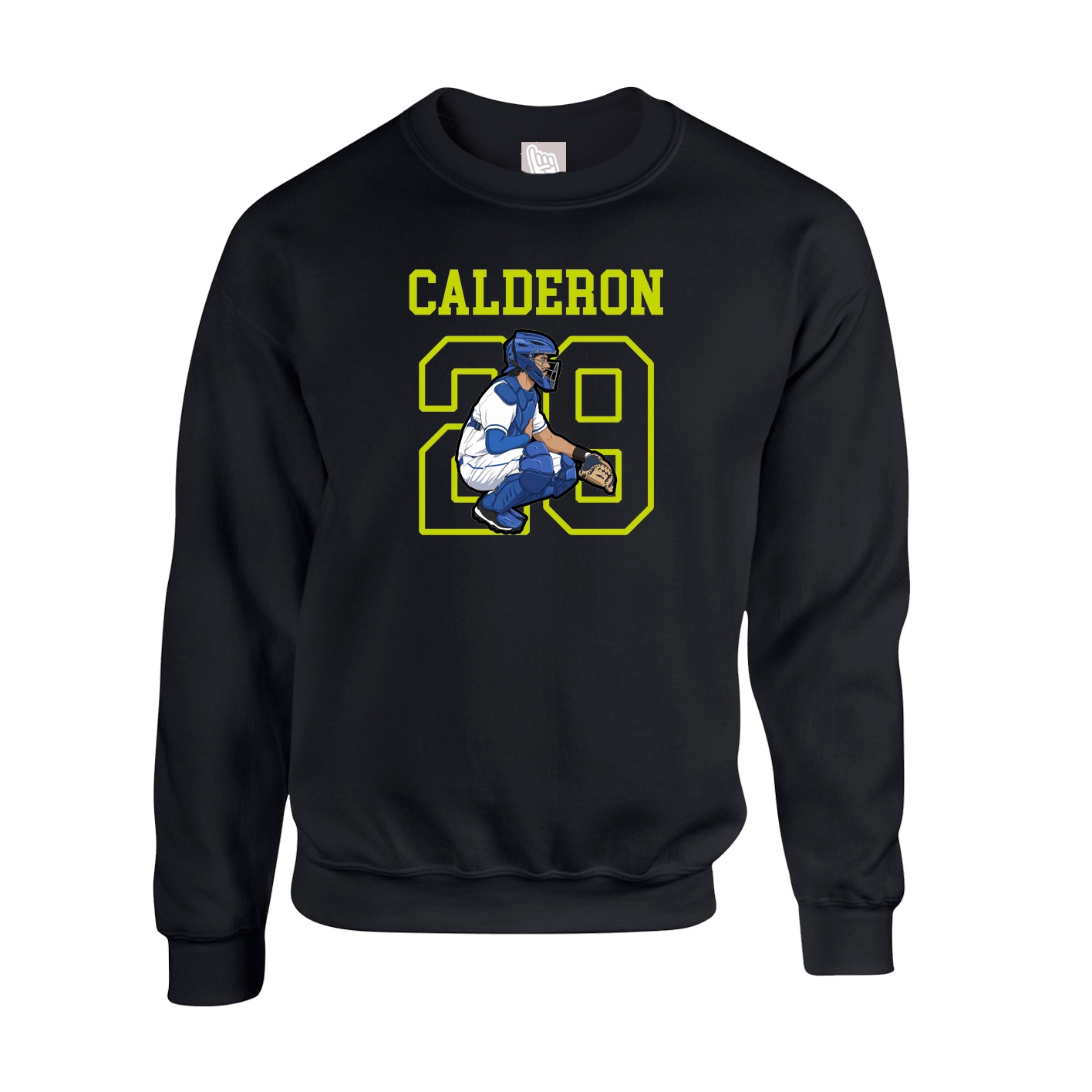 Fleece Crew — Shirsey in Black