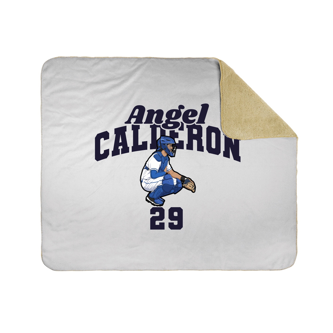 Throw Blanket — Signature Arch in White