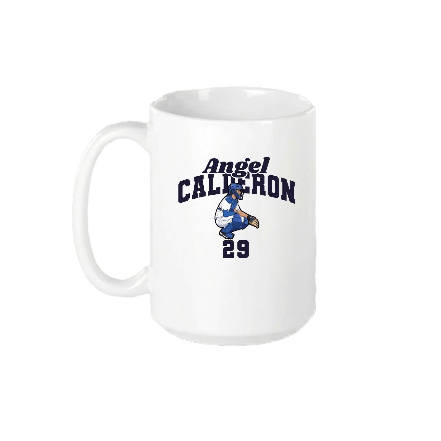 15oz Coffee Mug — Signature Arch in White
