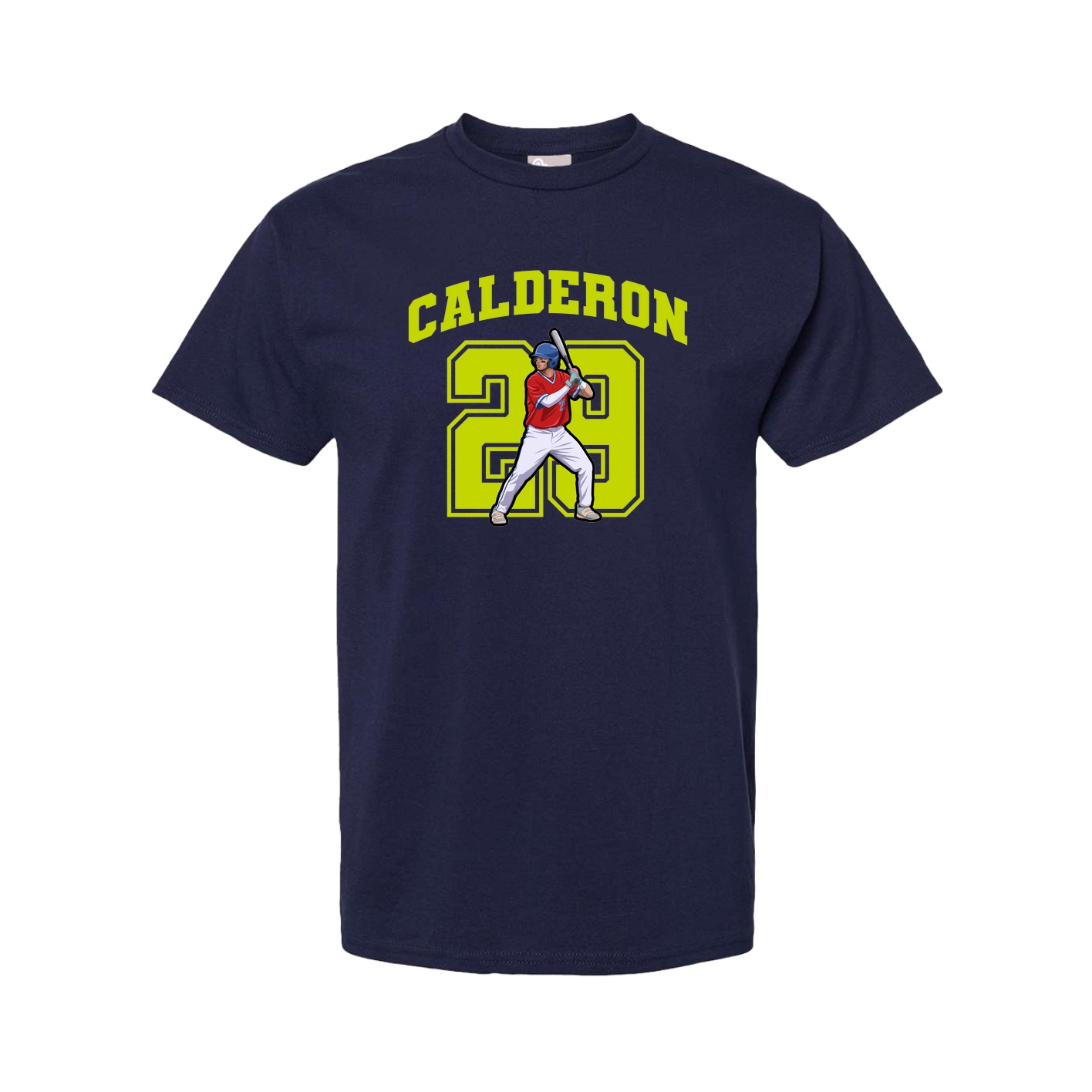 Tee — Number in Navy