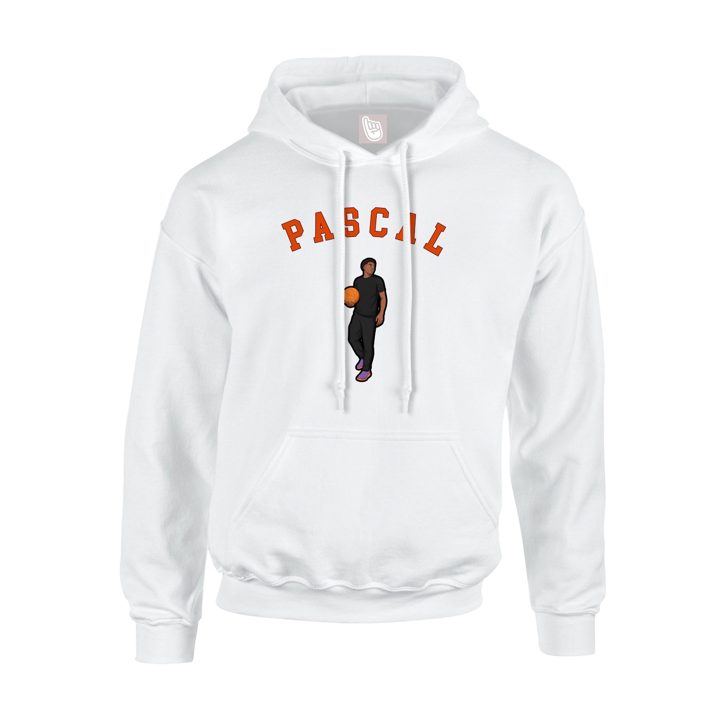 Hoodie — Shirsey Arch in White