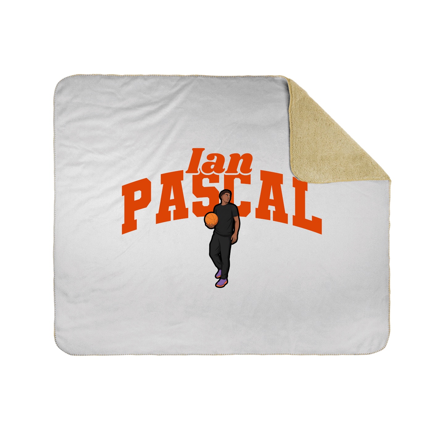 Throw Blanket — Signature Arch in White