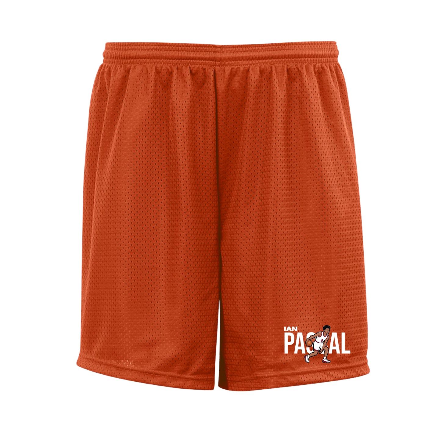 Shorts — Player Name in Orange