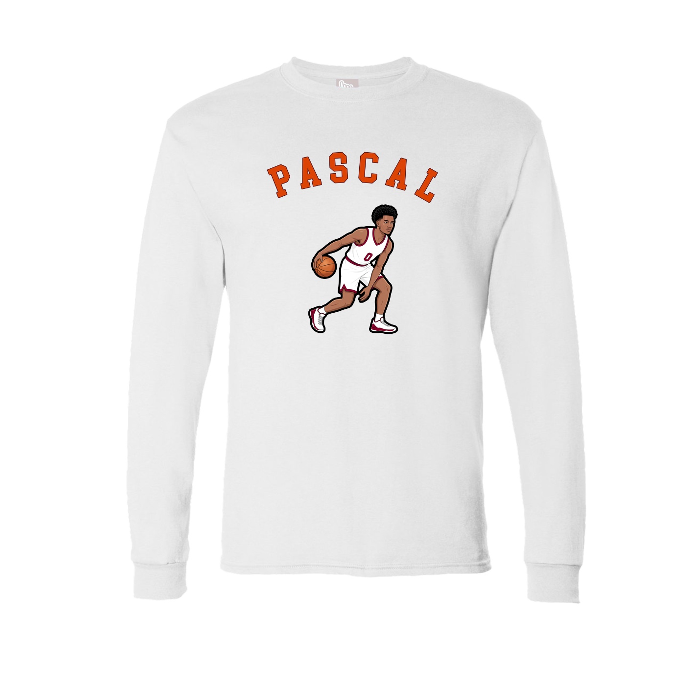 Long Sleeve Tee — Shirsey Arch in White