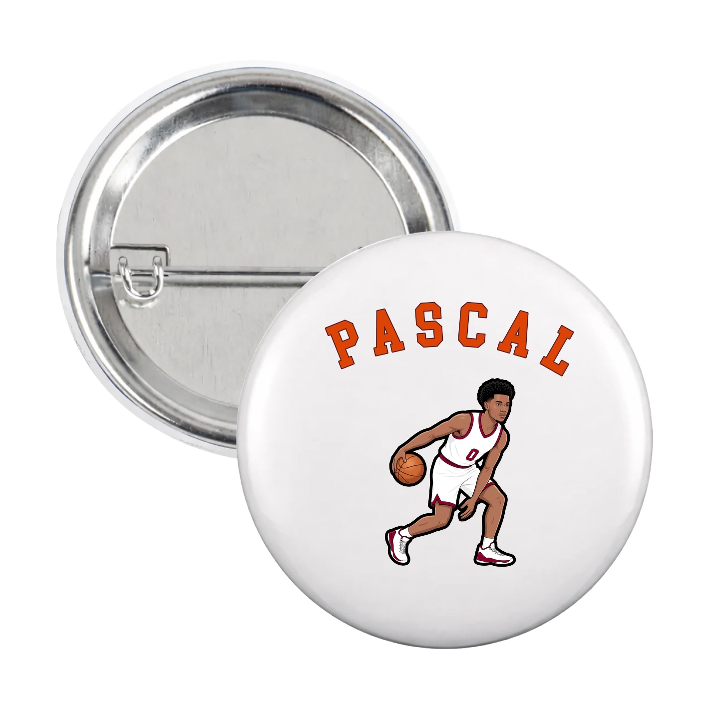 Game Day Button — Shirsey Arch in White