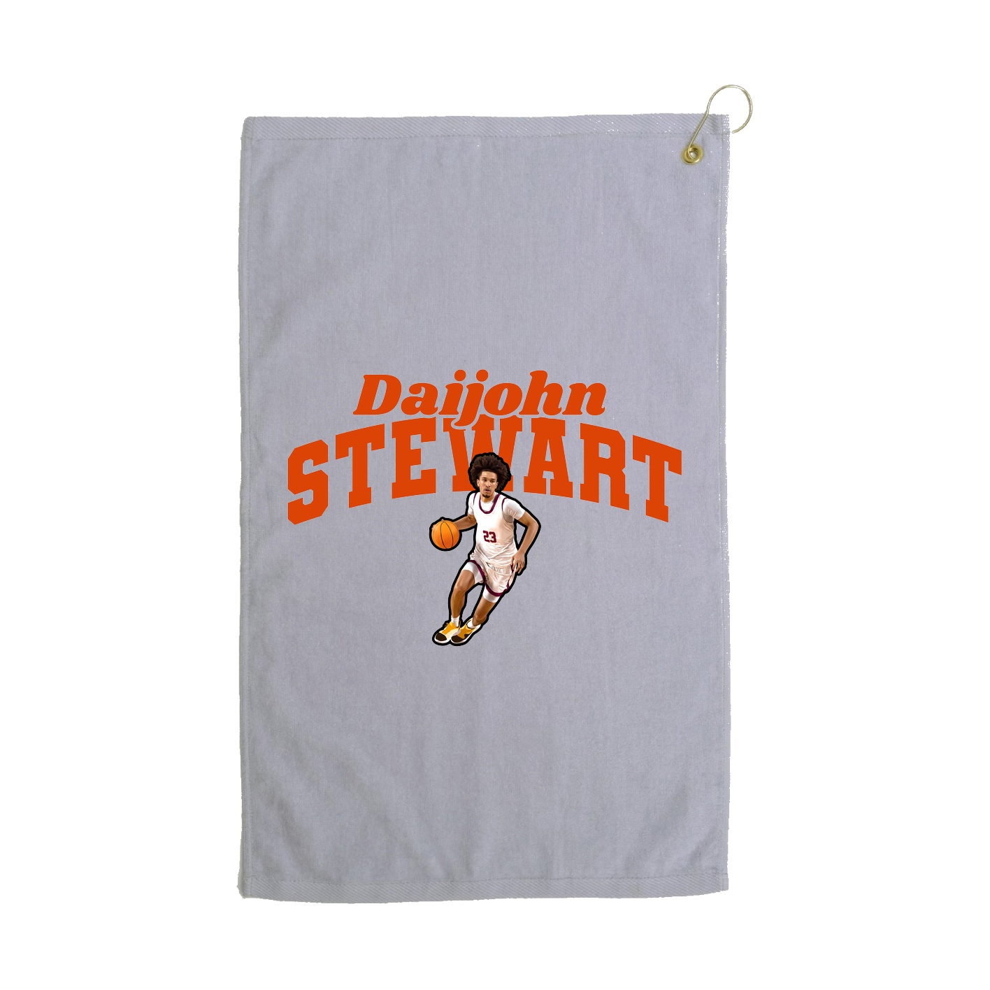Golf Towel — Signature Arch in Grey