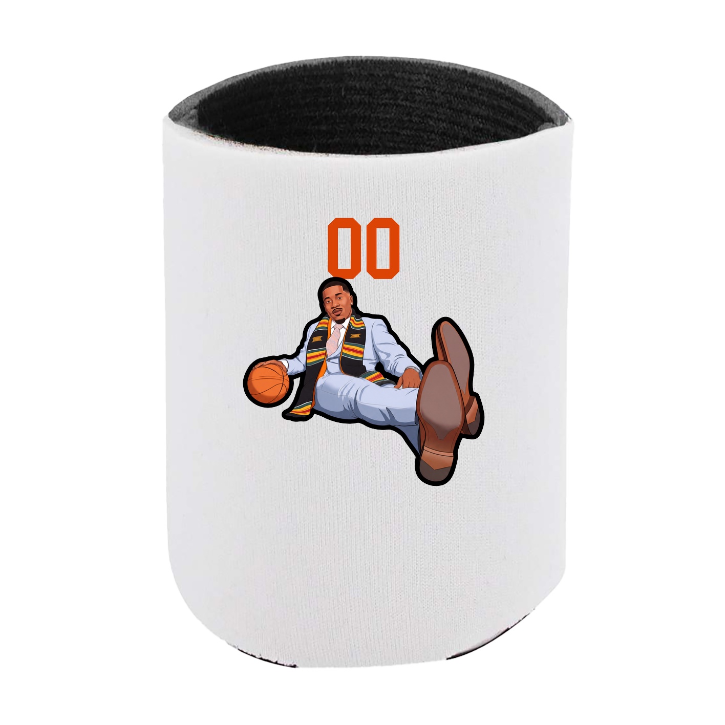 Can Holder — Number Top in White