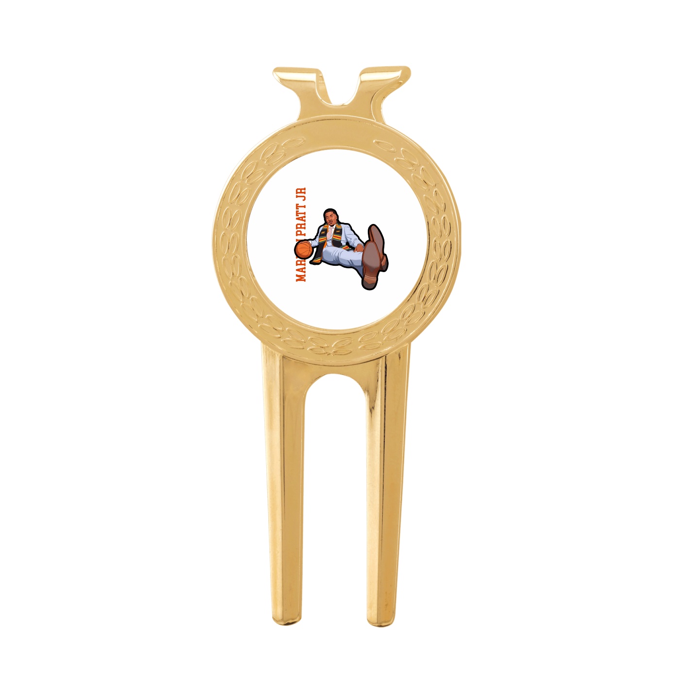 Divot Tool with Ball Marker — Name Vertical in Classic