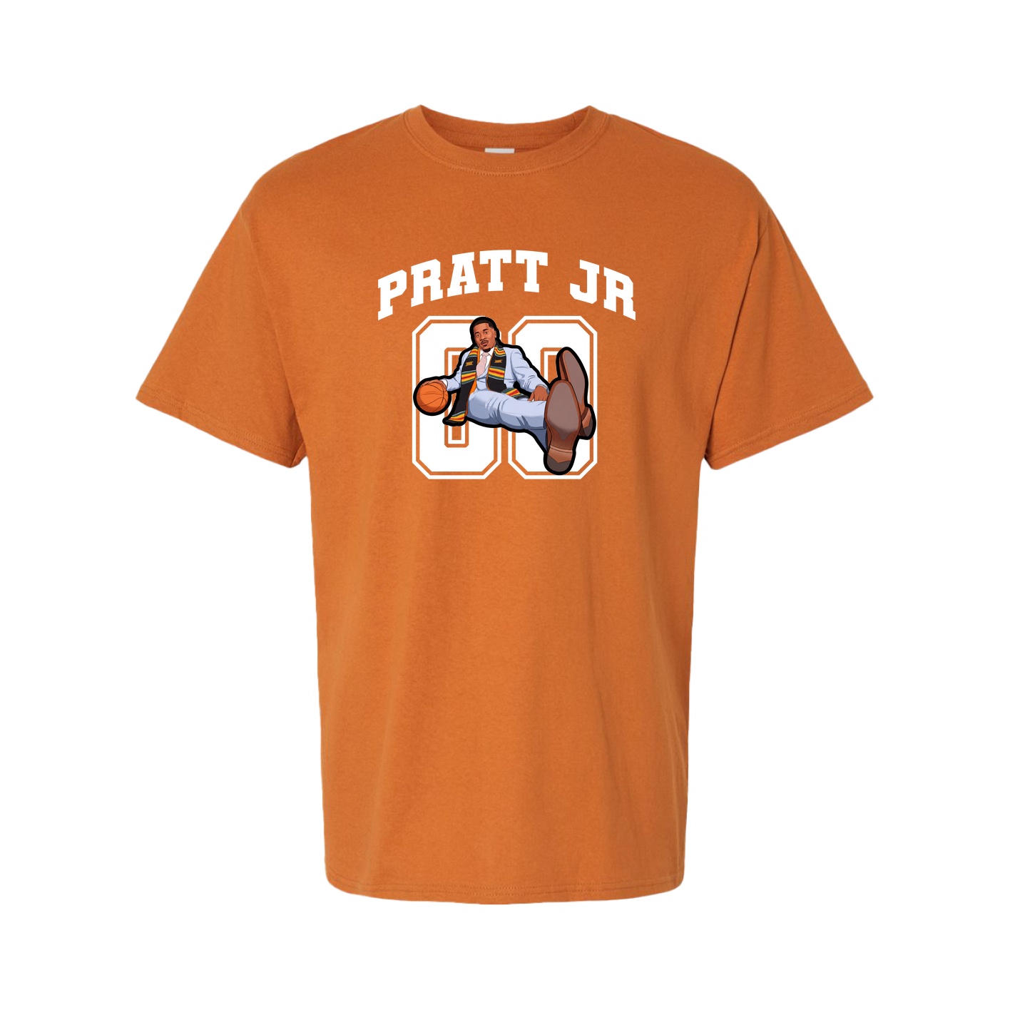 Tee — Number in Orange