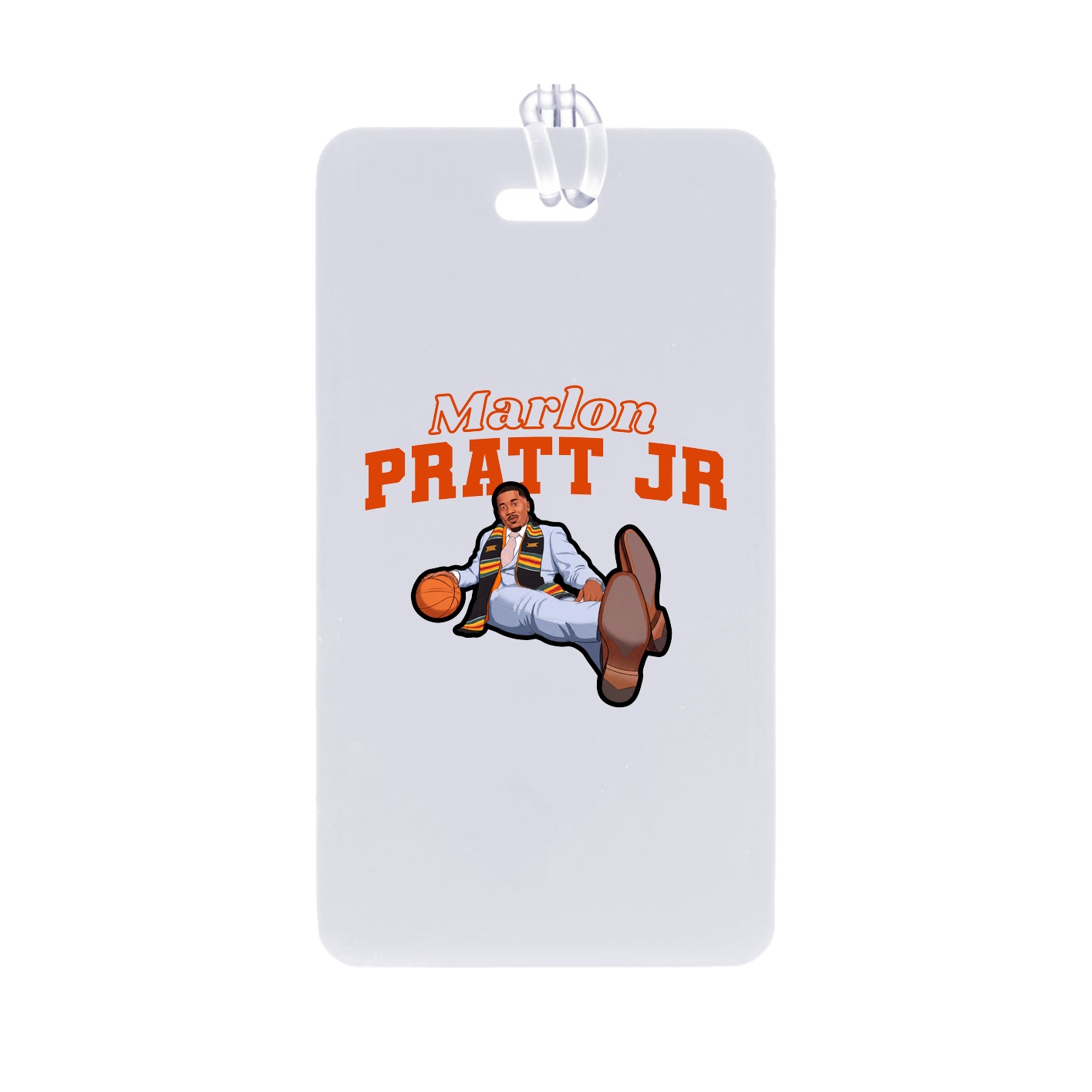 Bag Tag — Name Arch in Classic