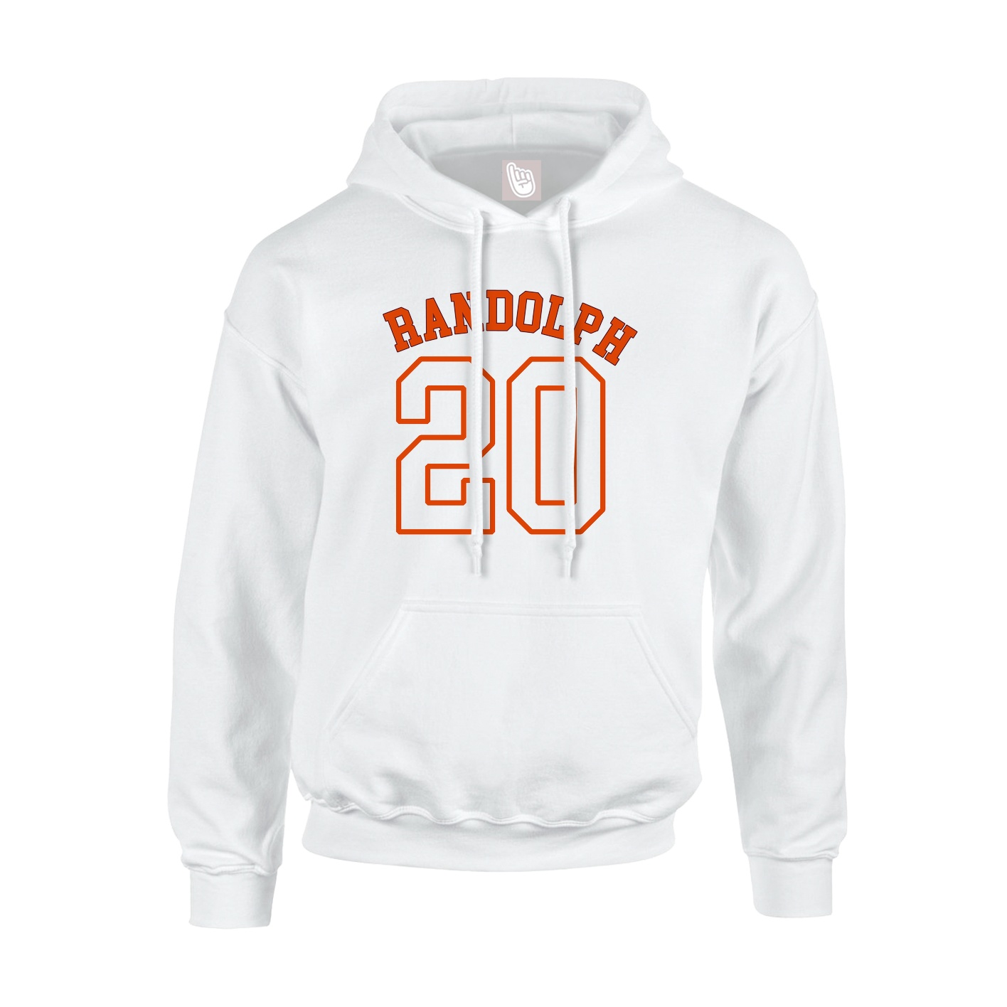 Hoodie — Shirsey Arch in White