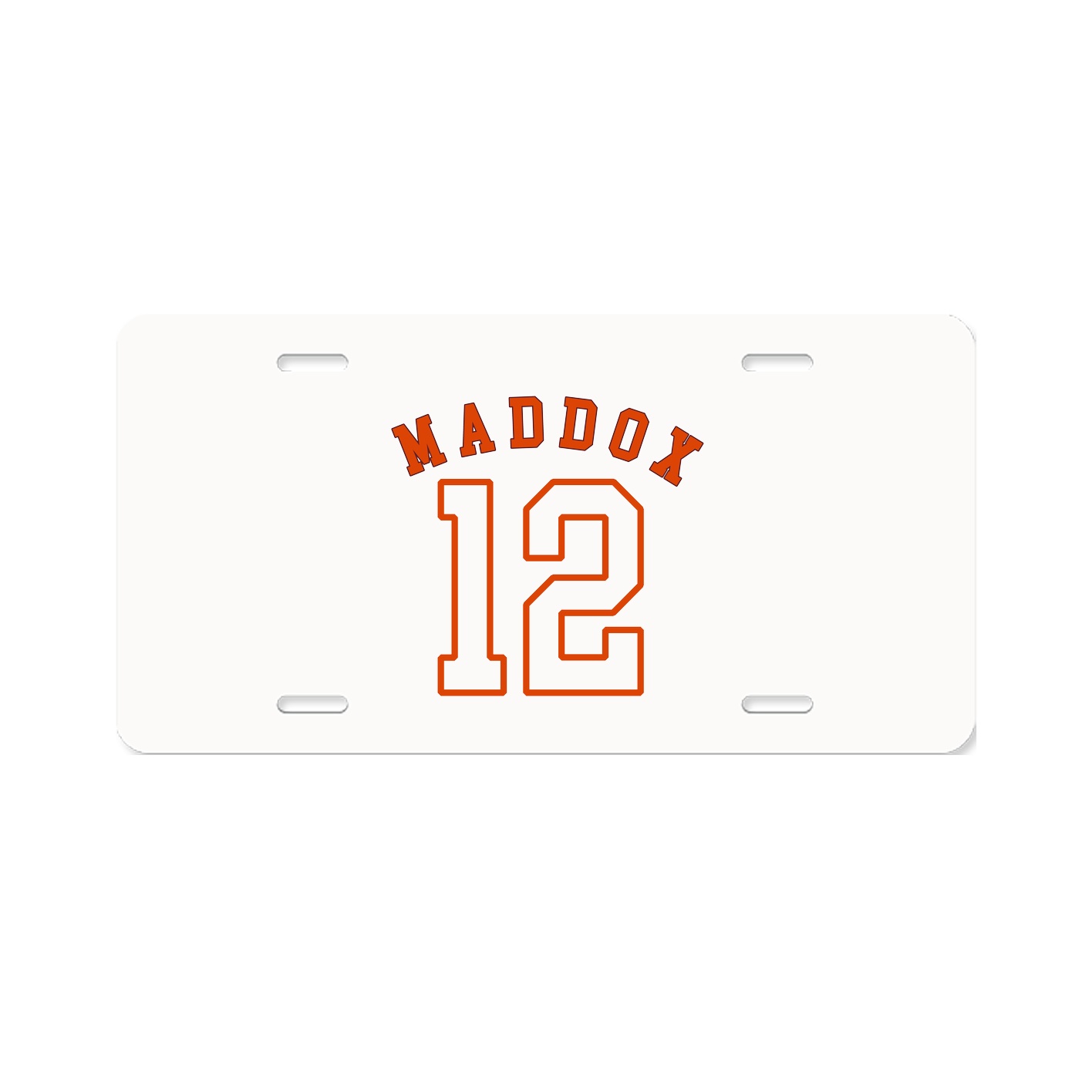 License Plate — Shirsey Arch in Classic