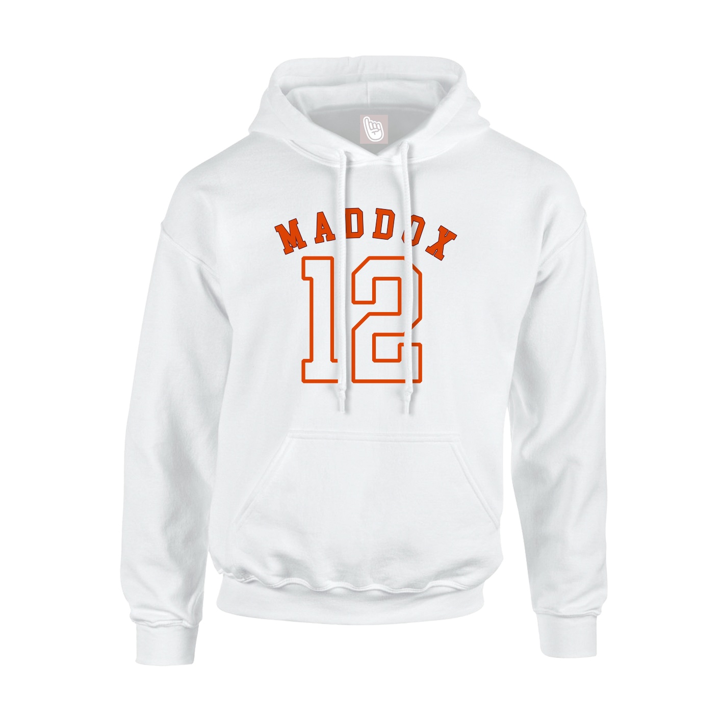 Hoodie — Shirsey Arch in White