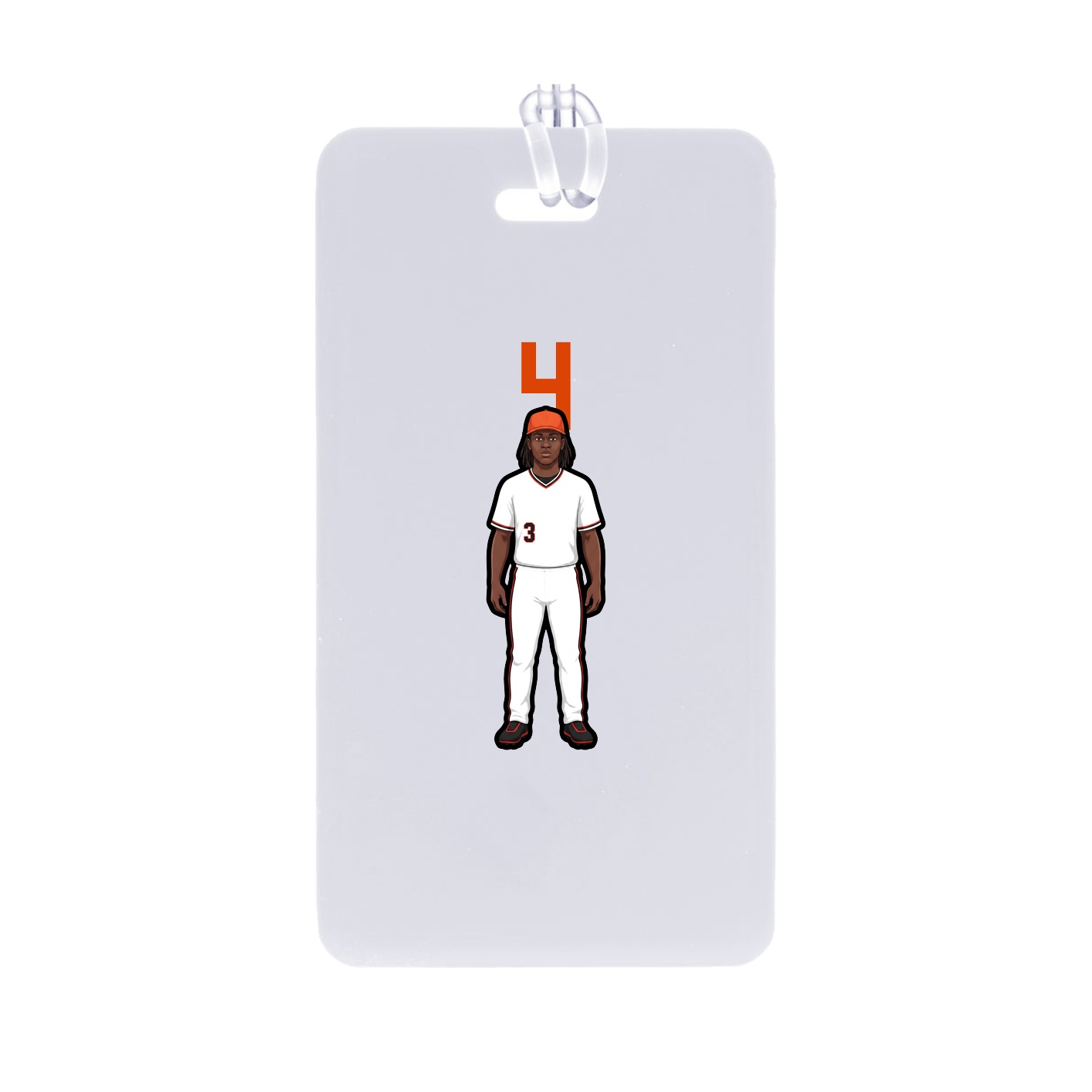 Bag Tag — Number Top in Classic