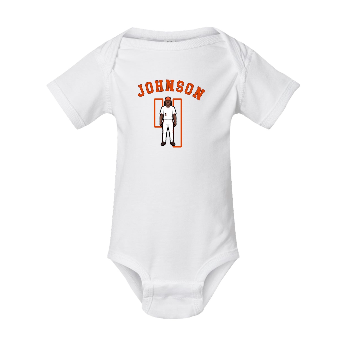 Baby Onesie — Shirsey Arch in White