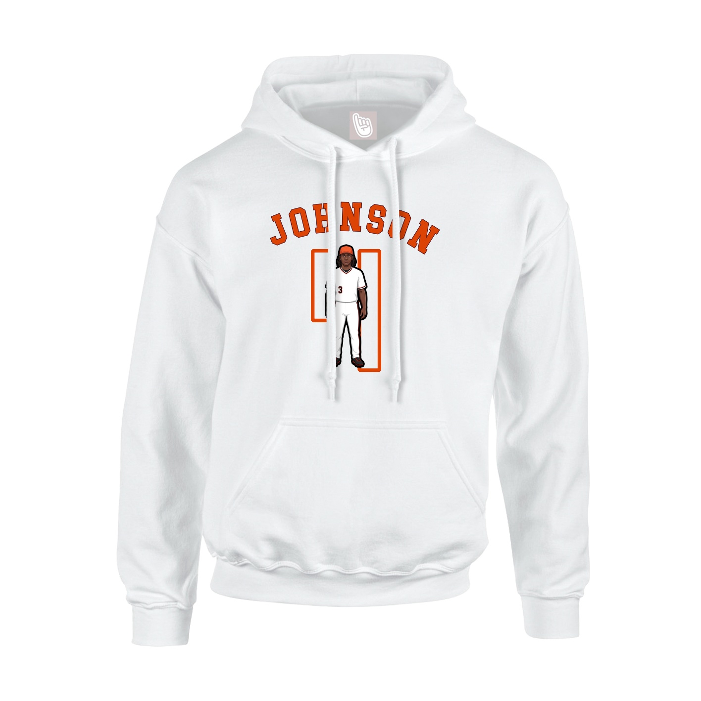 Hoodie — Shirsey Arch in White