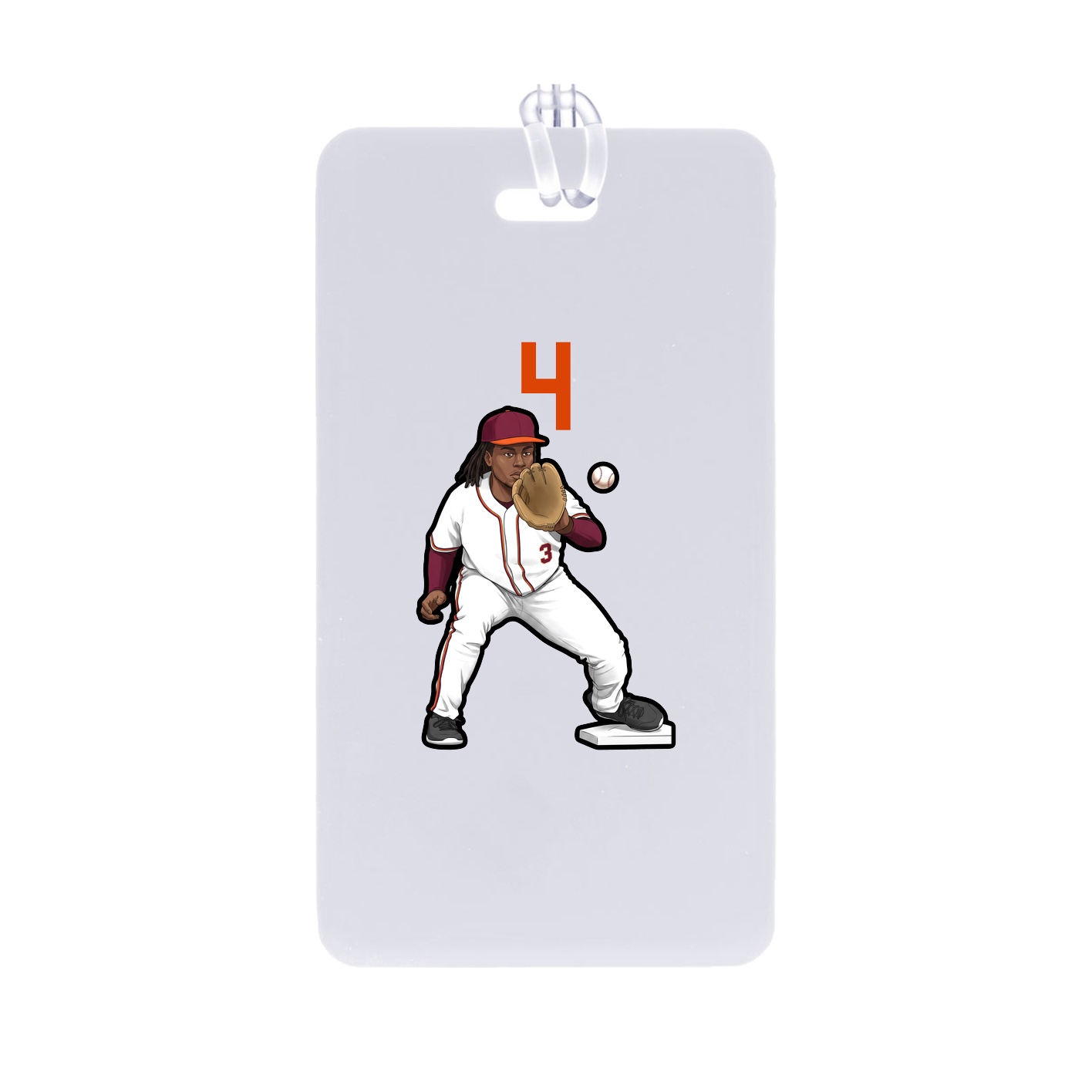 Bag Tag — Number Top in Classic
