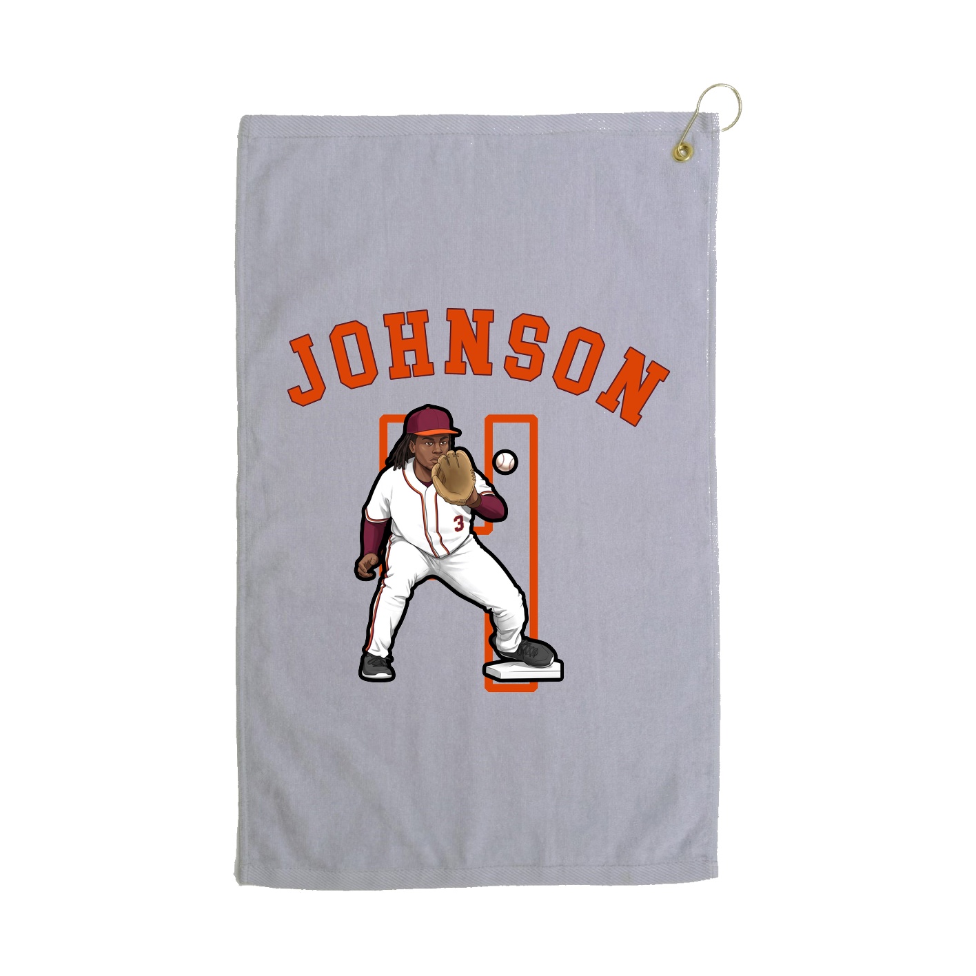 Golf Towel — Shirsey Arch in Grey