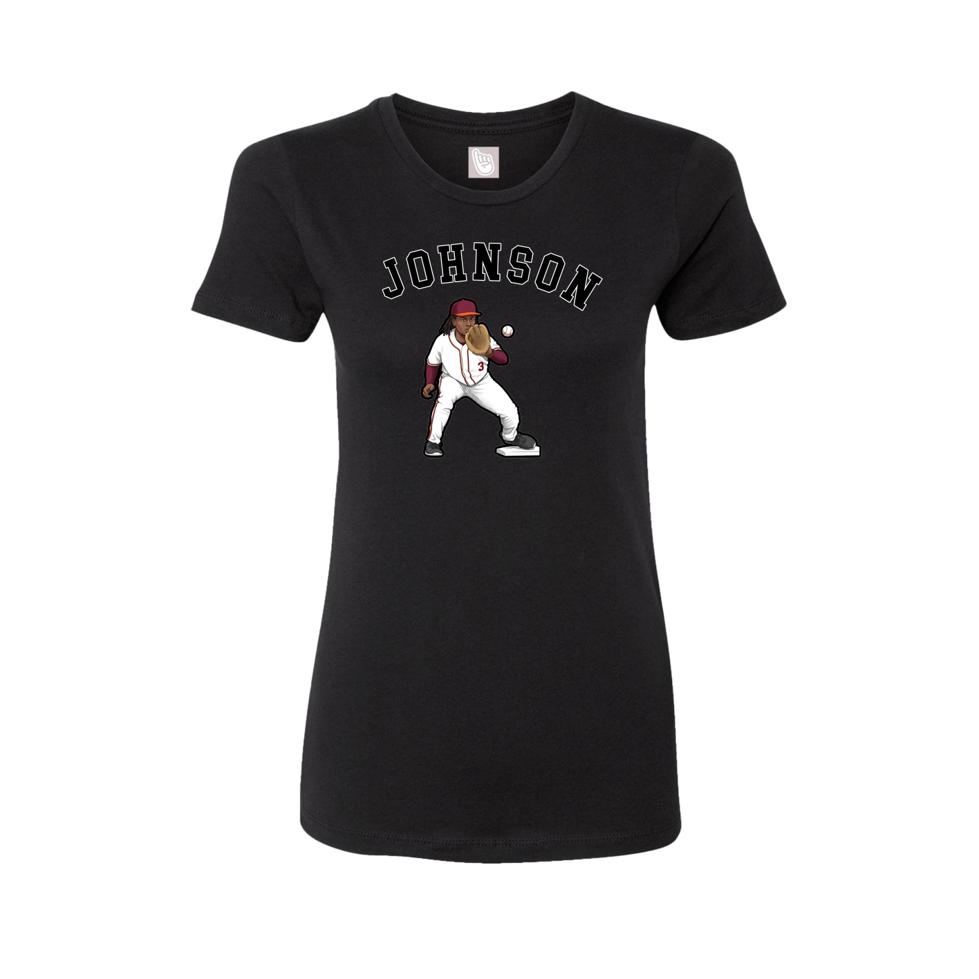 Womens Tee — Shirsey Arch in Black