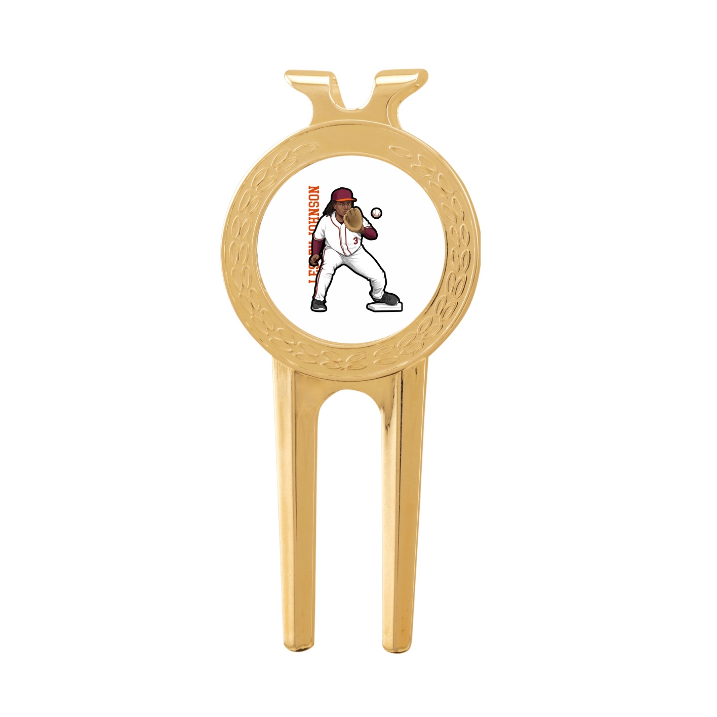 Divot Tool with Ball Marker — Name Vertical in Classic