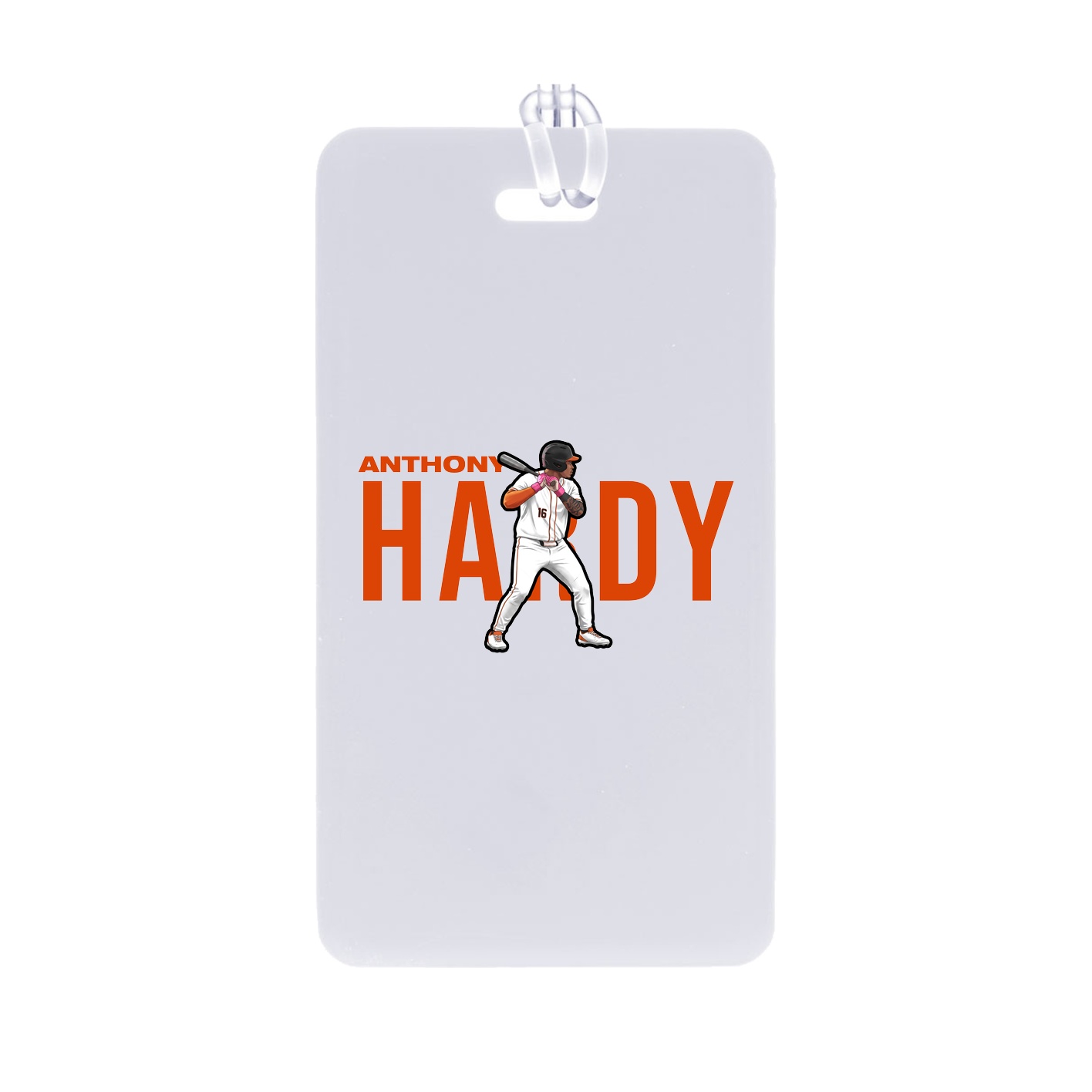 Bag Tag — Player Name in Classic