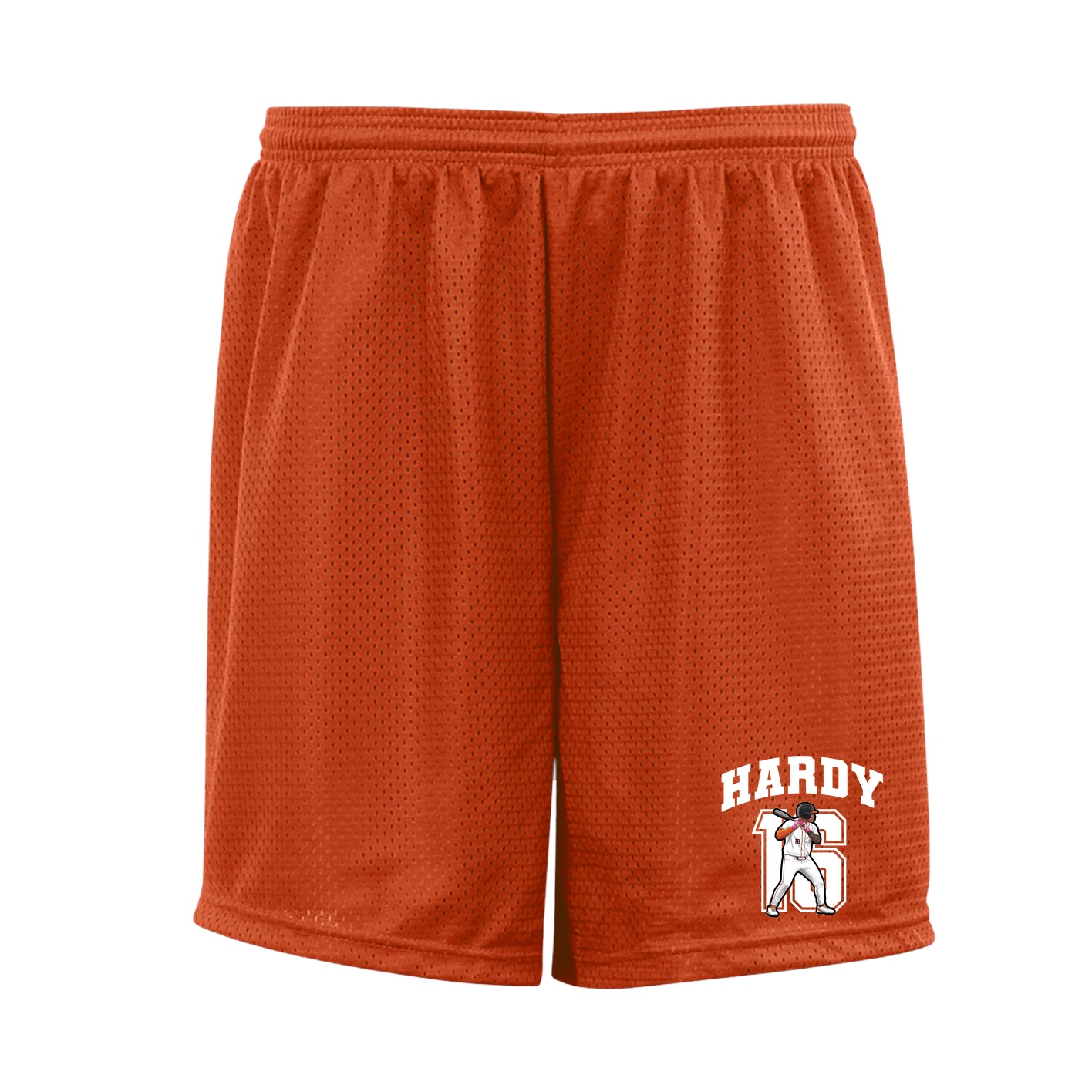 Shorts — Number in Orange
