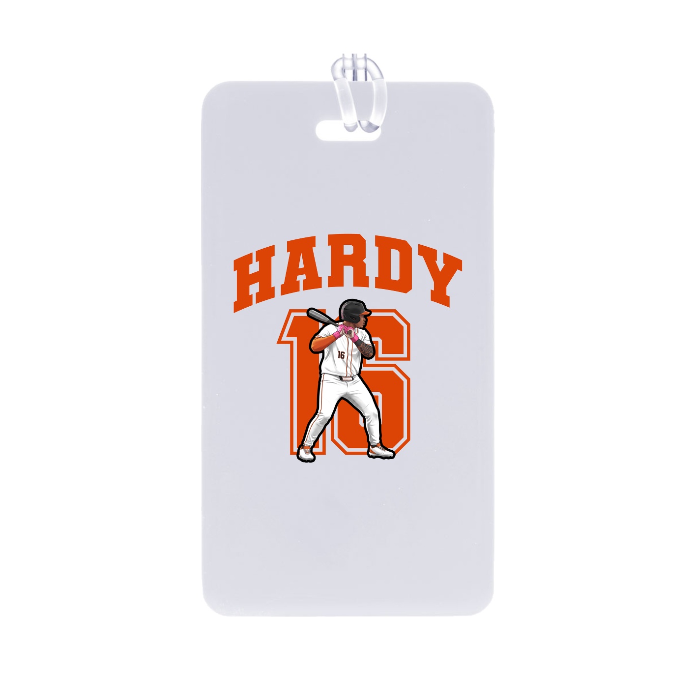 Bag Tag — Number in Classic