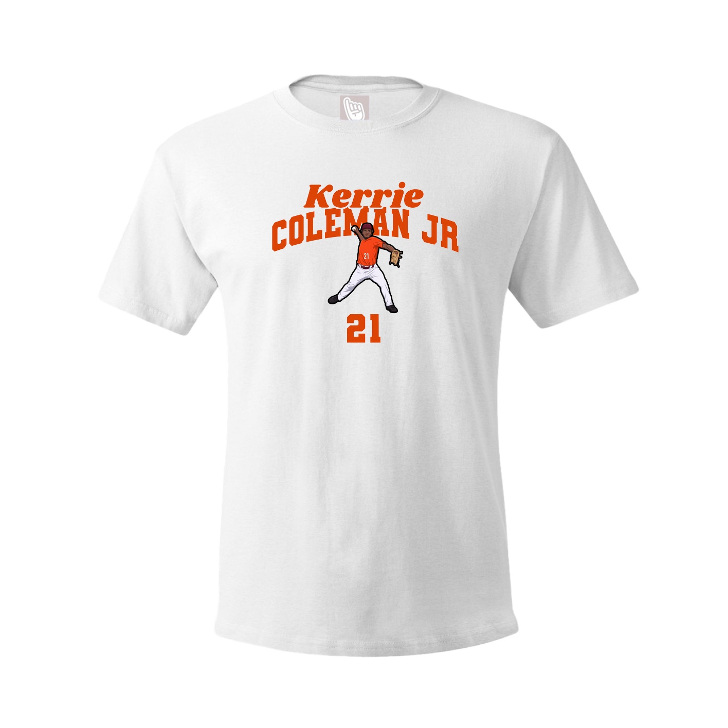 Youth Tee — Signature Arch in White