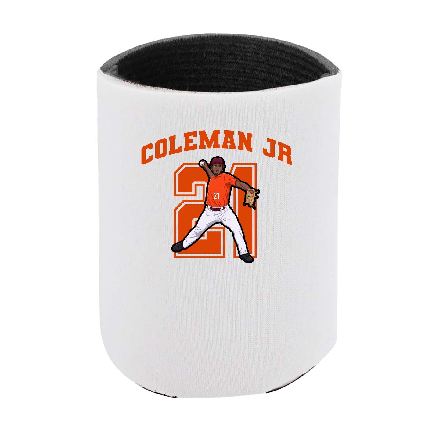 Can Holder — Number in White