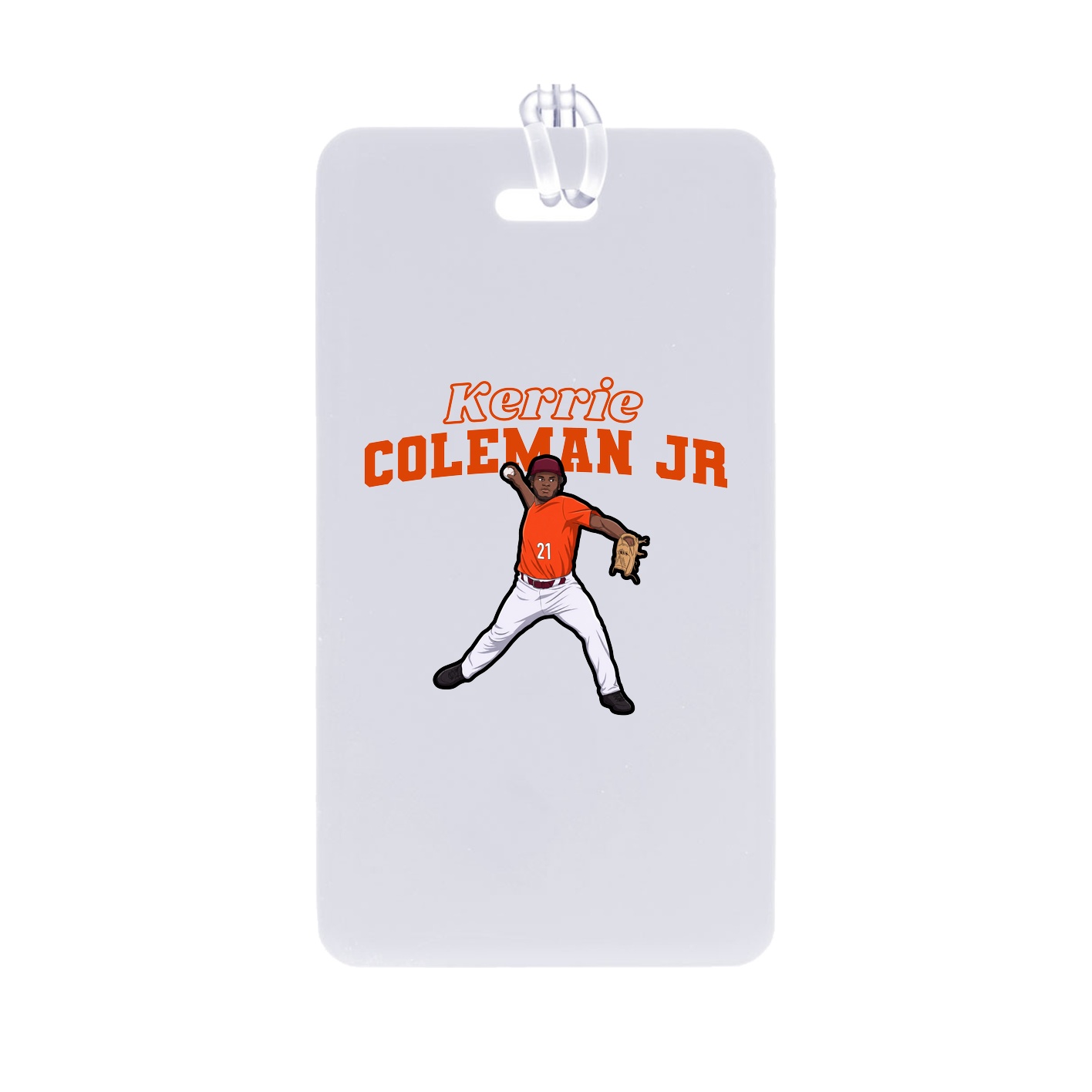 Bag Tag — Name Arch in Classic