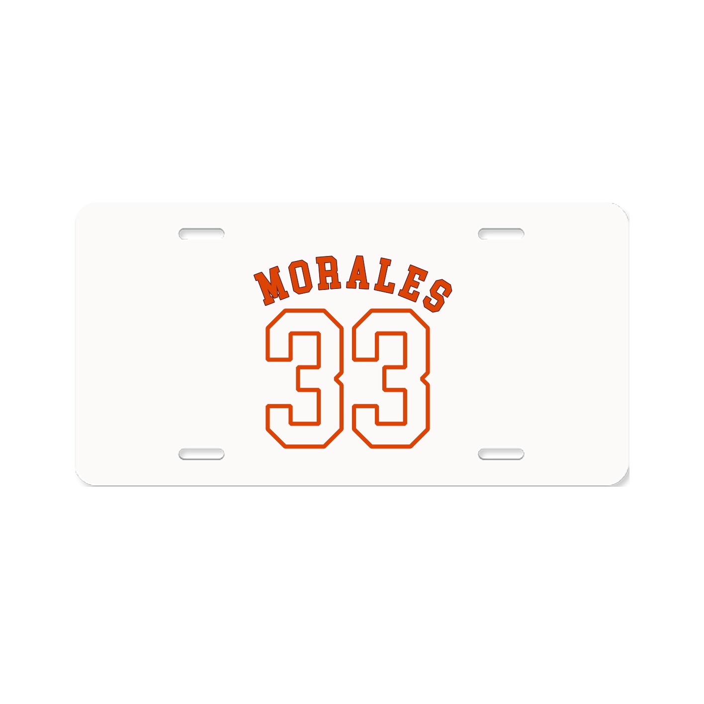 License Plate — Shirsey Arch in Classic