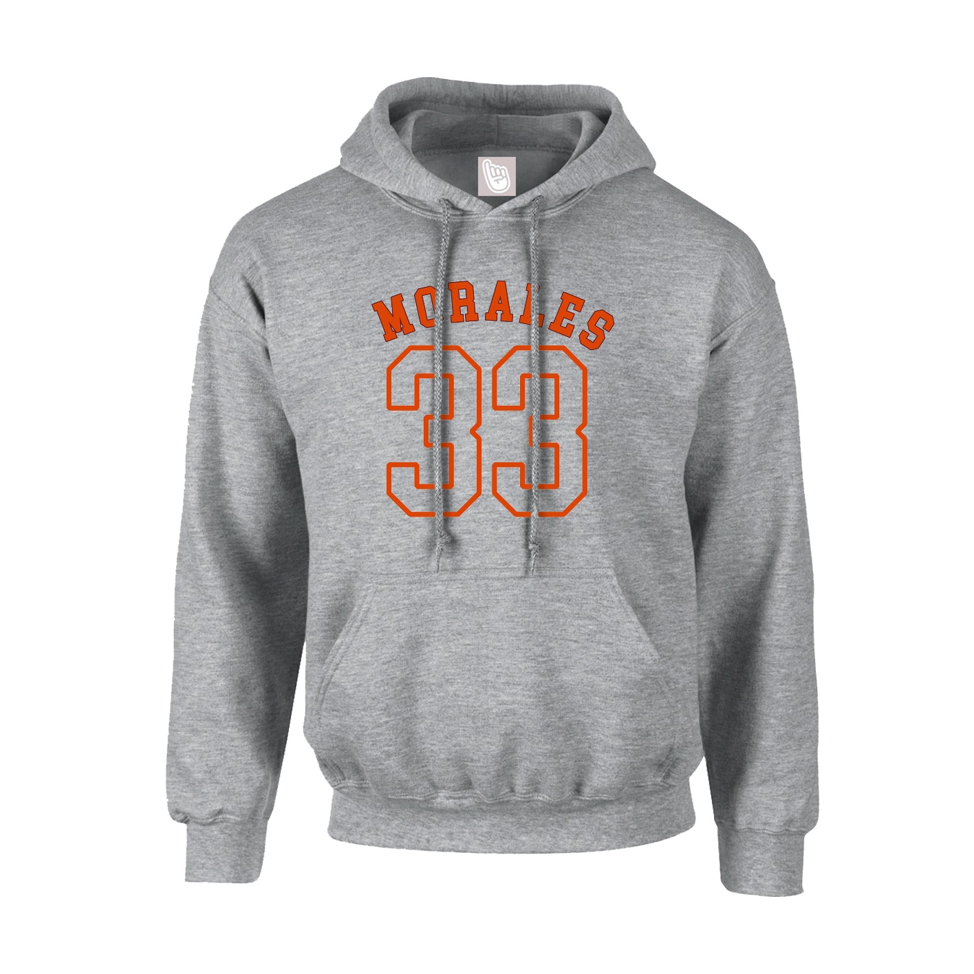 Youth Hoodie — Shirsey Arch in Grey