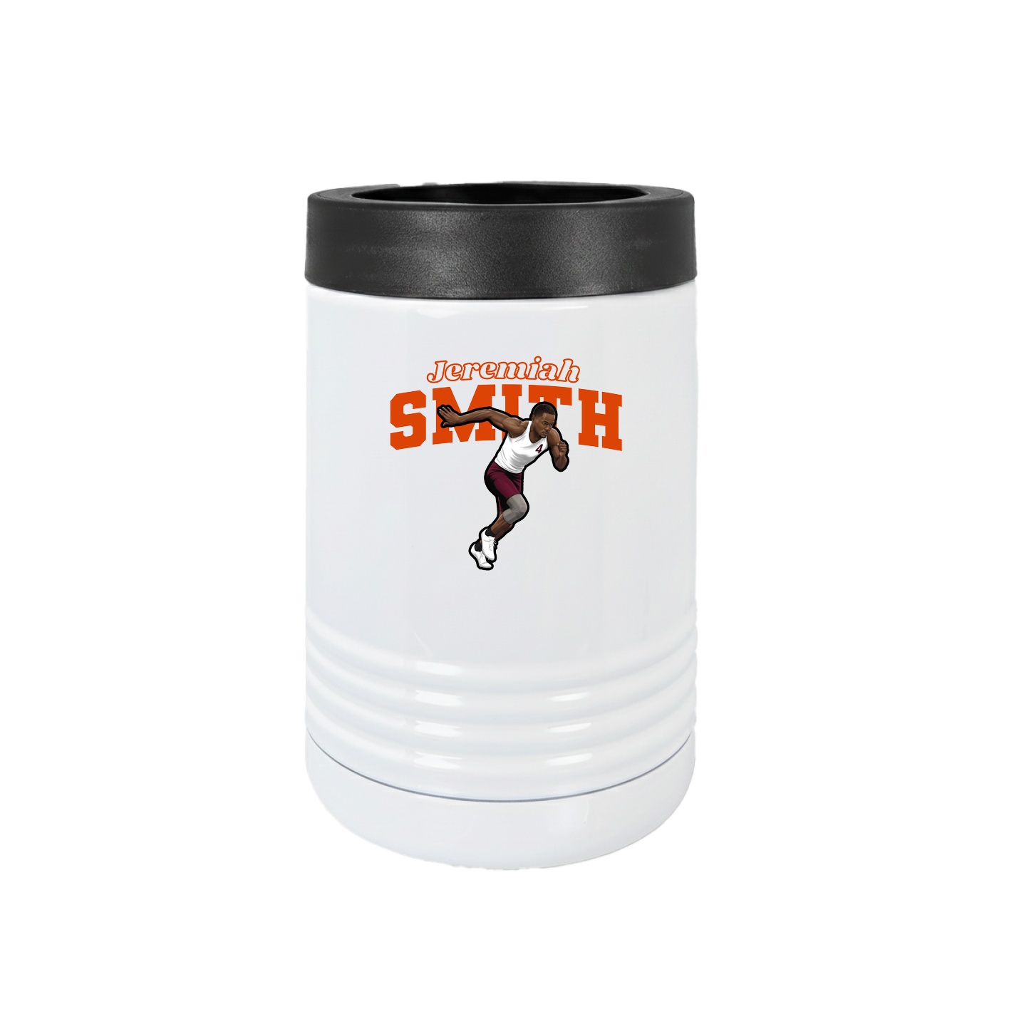 Beverage Holder — Name Arch in White