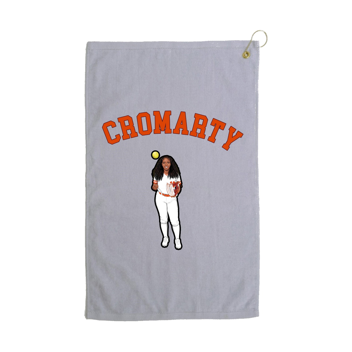 Golf Towel — Shirsey Arch in Grey