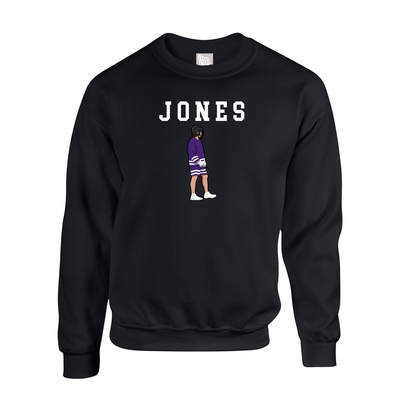 Fleece Crew — Shirsey in Black