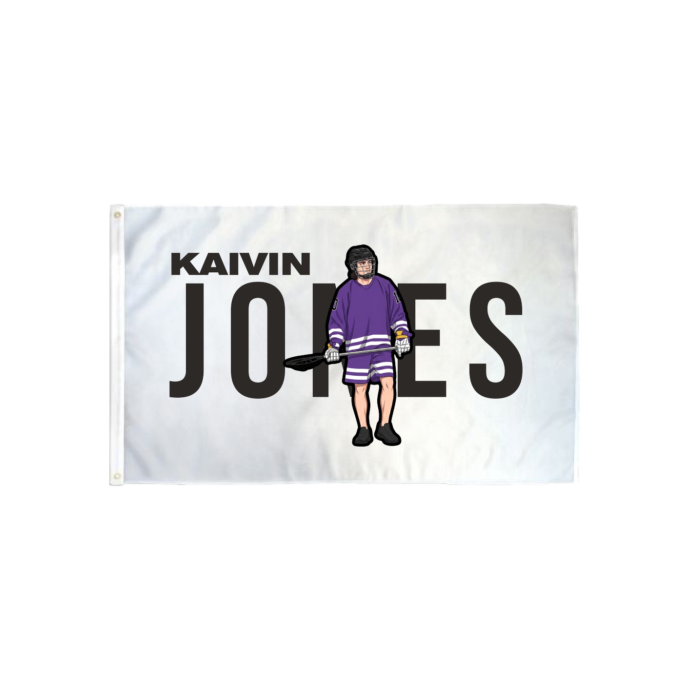 3x5 Flag — Player Name in Classic