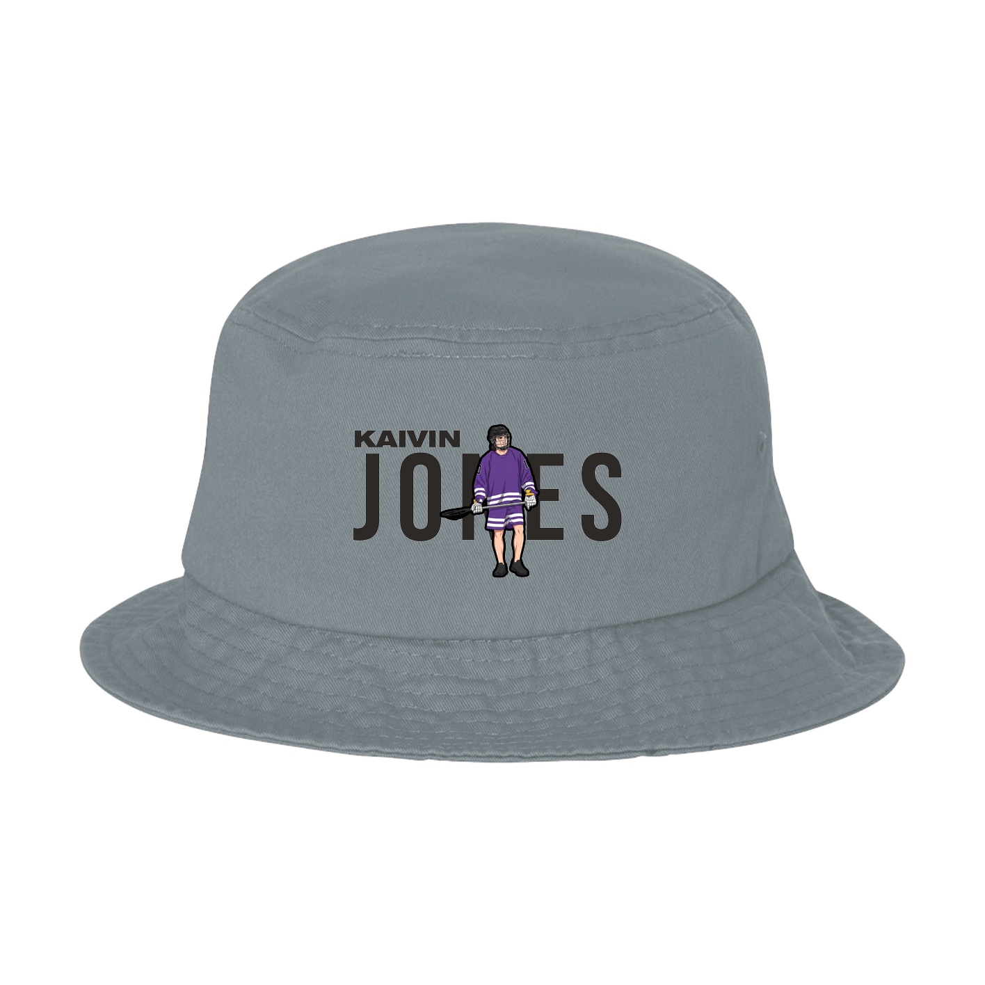 Bucket Cap — Player Name in Grey