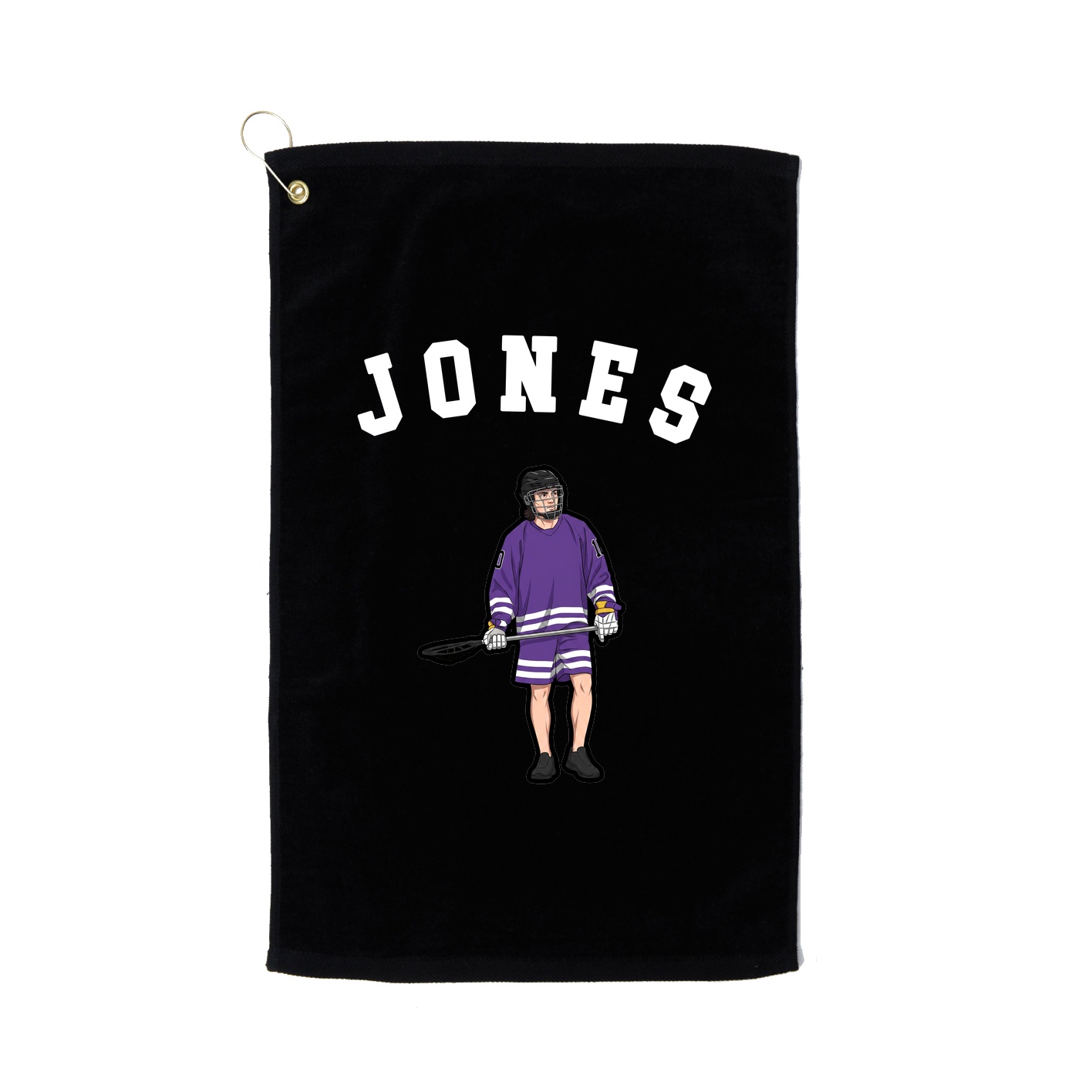 Golf Towel — Shirsey Arch in Black